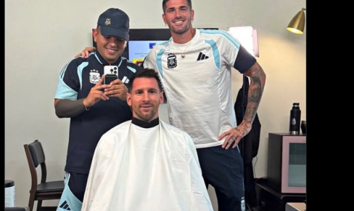 Leo Messi i jego ''NOWA FRYZURA'' przed meczem z Austrią na MŚ!
